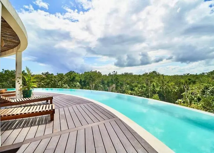 New Studio Apartment In Tanik Tulum With Private Pool And Rooftop!
